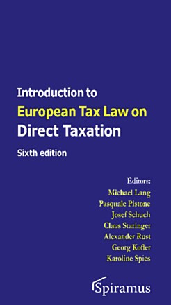 Introduction to European Tax Law on Direct Taxation