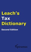Leach&#039;s Tax Dictionary