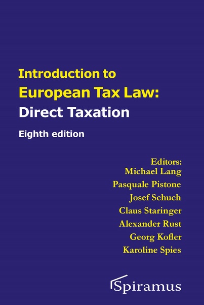 Introduction to European Tax Law on Direct Taxation